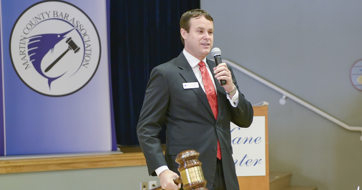 Chad C. Hastings, Esq., Personal Injury Attorney, Florida, Georgia The Martin County Bar Association: President (2015 – 2016); Vice-President (2014 – 2015); Treasurer (2013 – 2014); Secretary (2012 – 2013)